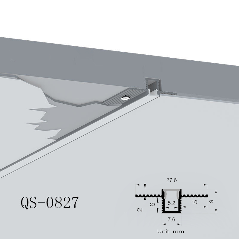 Recessed LED Channel Wall Aluminum Profile For 5mm Ultra Thin LED Strip Recessed LED Channel Wall Aluminum Profile For 5mm Ultra Thin LED Strip